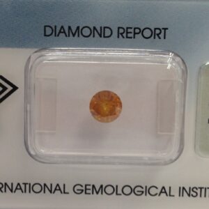 0.63ct Round Brilliant FANCY Natural Diamond