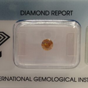 0.46ct Round Brilliant FANCY Natural Diamond