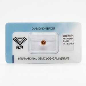 0.44ct Round Brilliant FANCY Natural Diamond