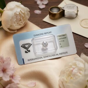 1.71ct Round Brilliant D IF Natural Diamond