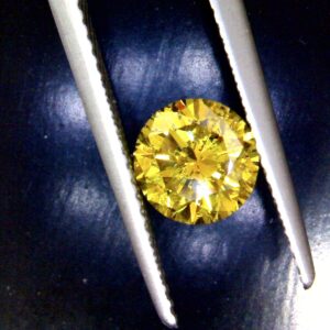 1.21ct Round Brilliant FANCY Natural Diamond