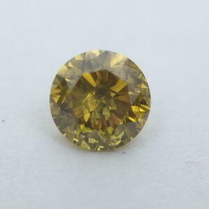 0.39ct Round Brilliant FANCY Natural Diamond