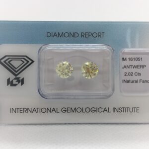 1.01ct Round Brilliant FANCY Natural Diamond