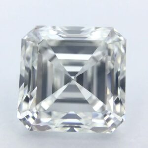 2.12ct Asscher G IF Natural Diamond