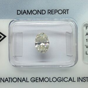 1.19ct Oval L VVS2 Natural Diamond