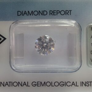 1.0ct Round Brilliant F IF Natural Diamond