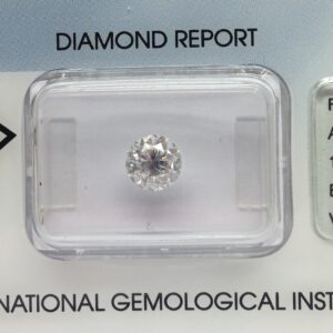 0.94ct Round Brilliant F VVS2 Natural Diamond