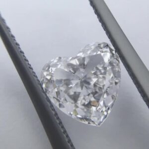 1.02ct Heart D IF Natural Diamond
