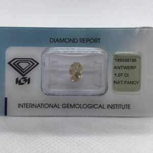 1.07ct Oval FANCY Natural Diamond
