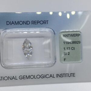 1.13ct Marquise F SI2 Natural Diamond
